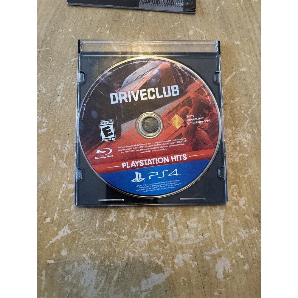 Driveclub (Playstation 4) Great Game. Tested And Working